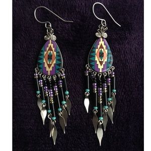 Southwestern Native American Tribal earrings